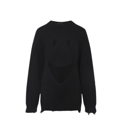 Smile Cropped Sweater - Image 3