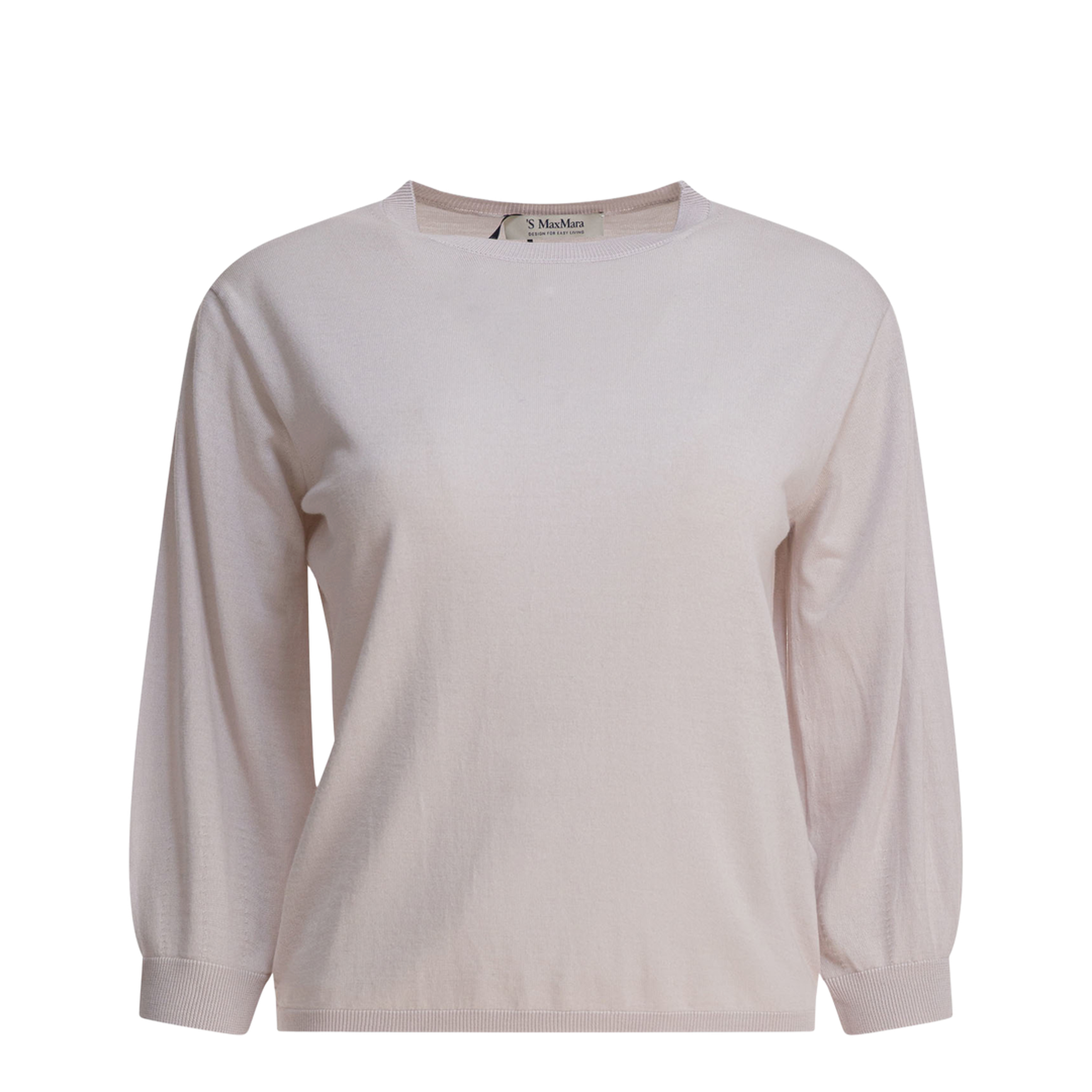 Wool and Cashmere Crewneck Sweater - Image 1