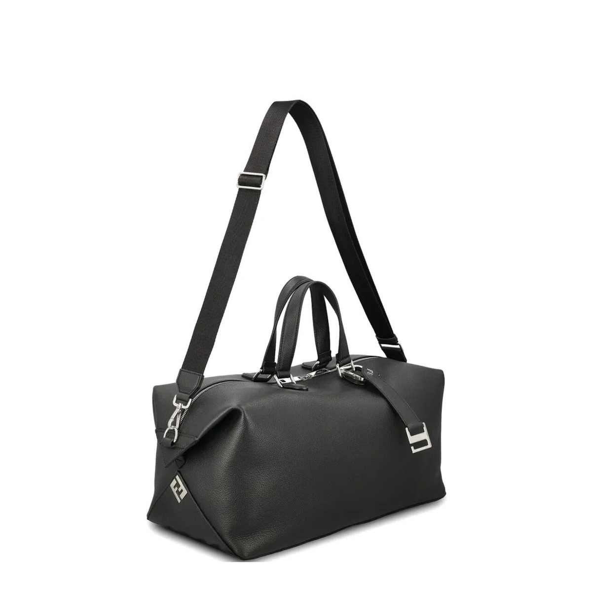 Lui 45 Calf Leather Duffle - Black - Image 3