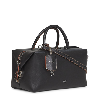 Holdallm Medium Bowler Bag Black - Image 2