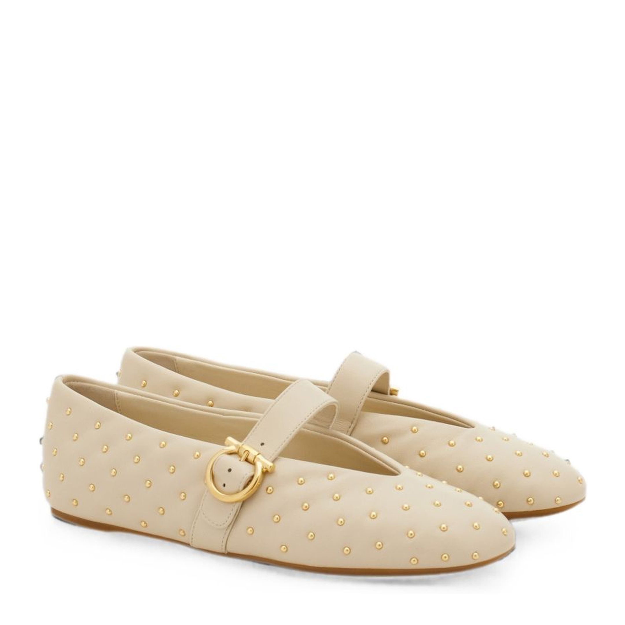 Flat Shoes Ecru - Image 2