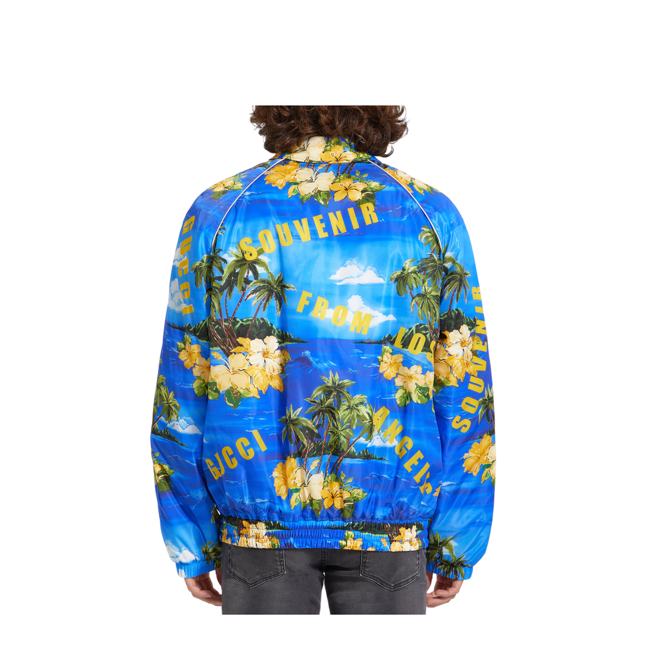 Nylon Jacket with Print - Image 5