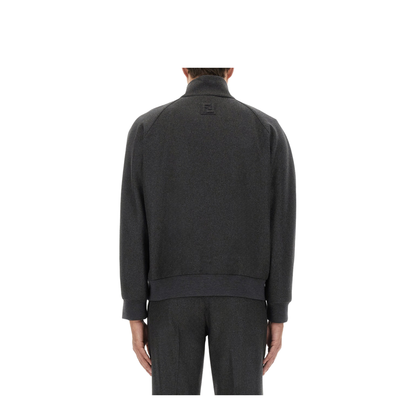 Cashmere Bomber Jacket - Image 3