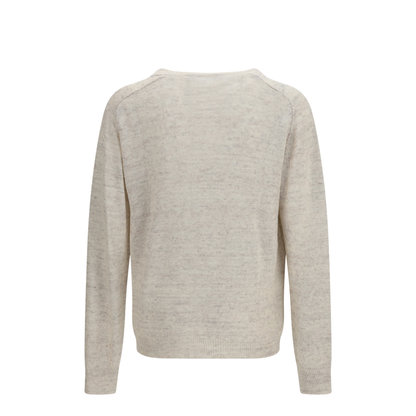 Rue V-Neck Soft Cyclone Linen Sweater - Image 2