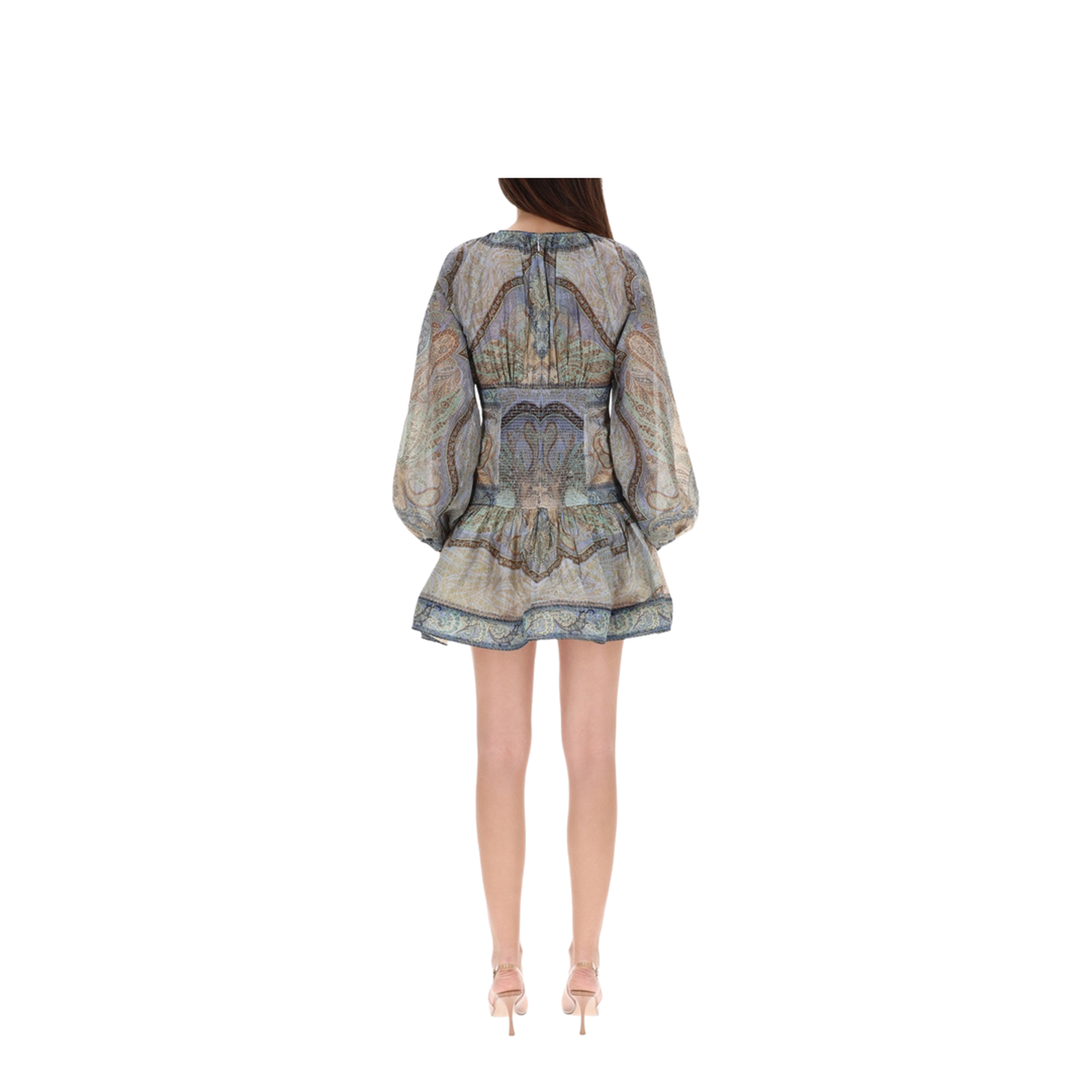 Wanderlust Cotton Silk Mini Dress - Image 5