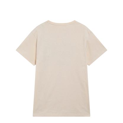 Panther Cotton Jersey T-Shirt in Birch/Black - Image 2