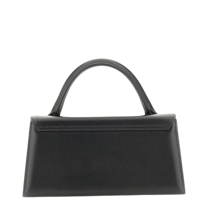 Le Chiquito Long Calf Leather Handbag - Black - Image 5