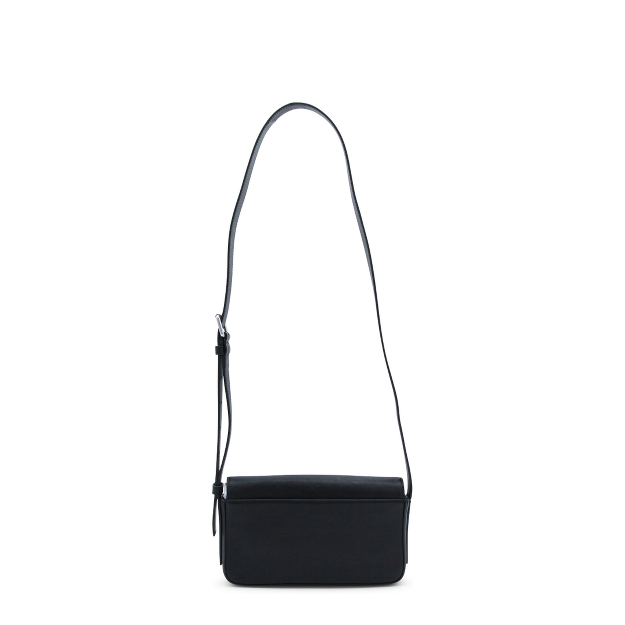 Punch Calfskin Crossbody - Black - Image 5