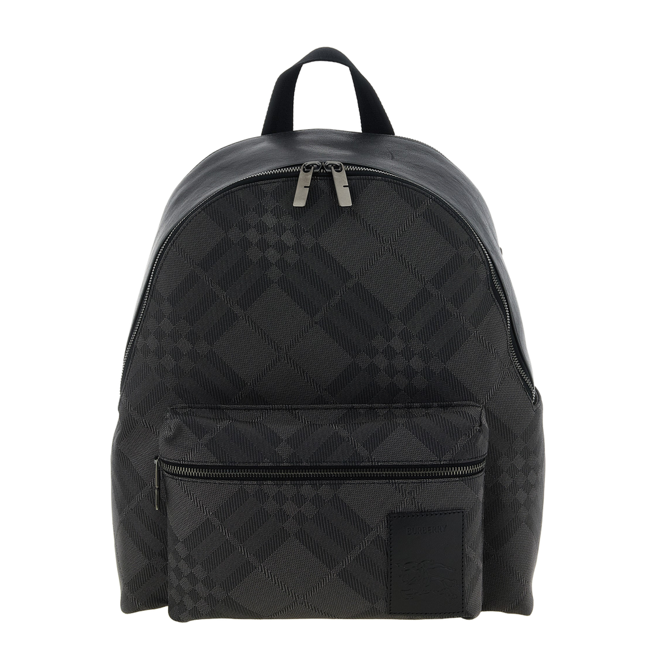 Chester Calf Leather Backpack - Black - Image 1
