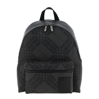 Chester Calf Leather Backpack - Black - Image 1