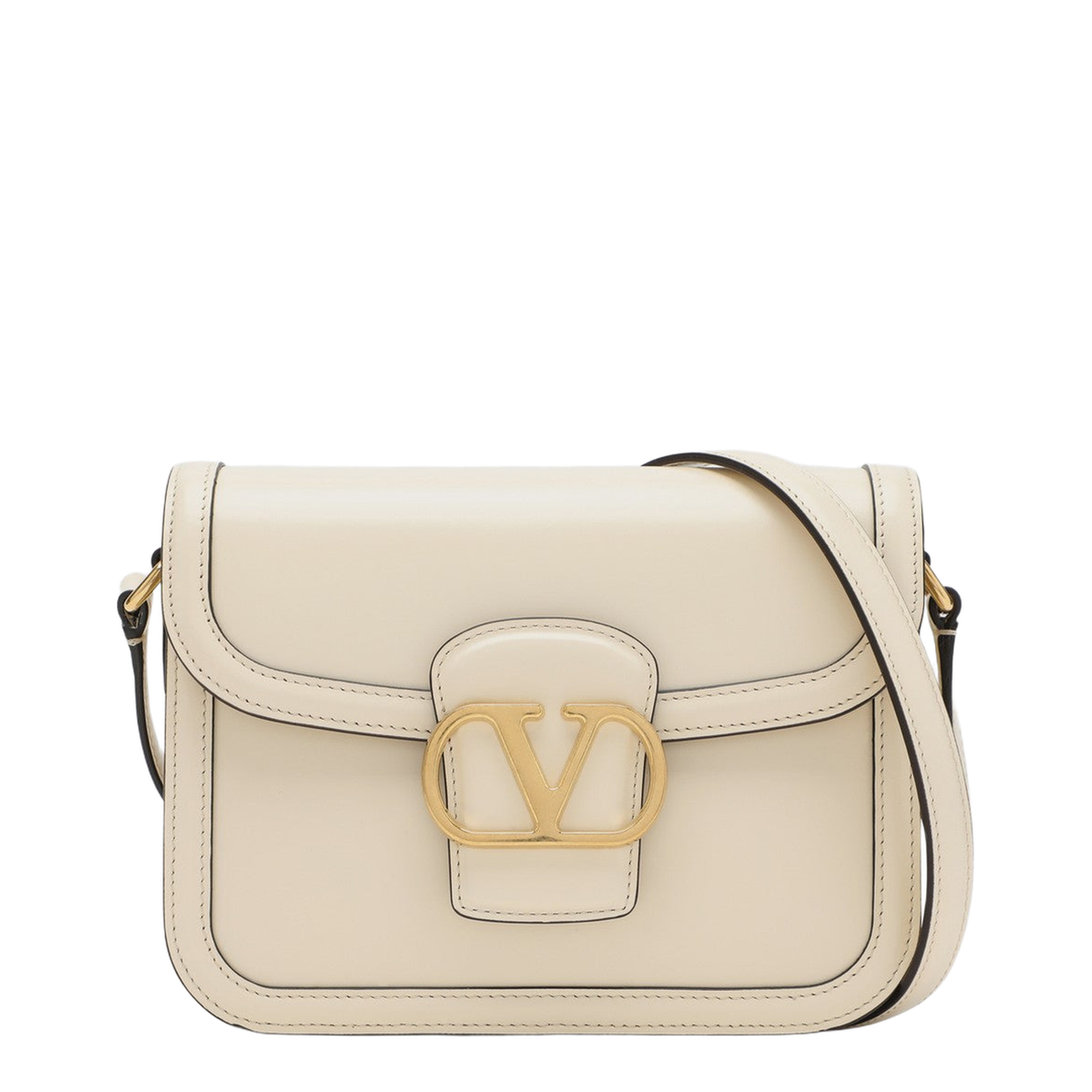 Ivory Leather 9to5 Shoulder Bag - Image 1