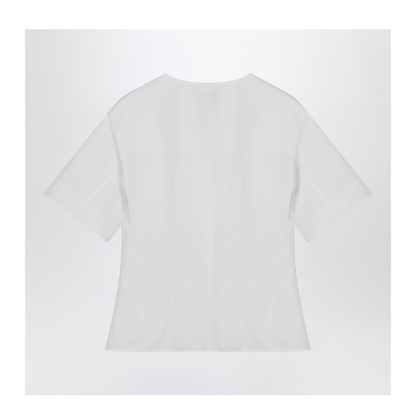 Cotton Short-Sleeve Top - Image 2