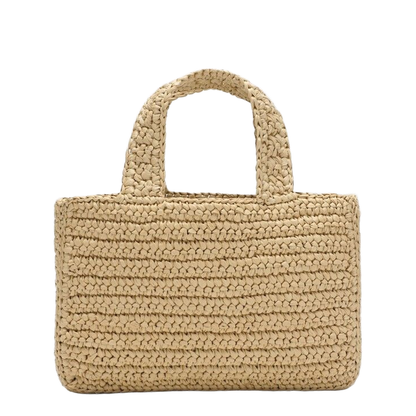 Viva Superstar Small Raffia Shopper - Image 2