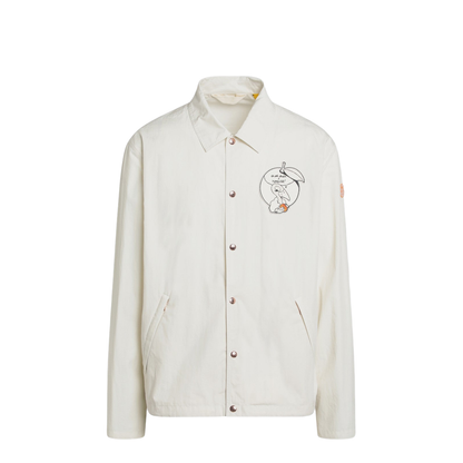 White Satsuma Shacket in Canvas and Nylon - Image 1