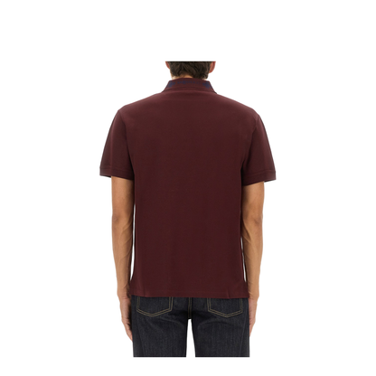 Polo Shirt with Logo on the Collar - Image 3