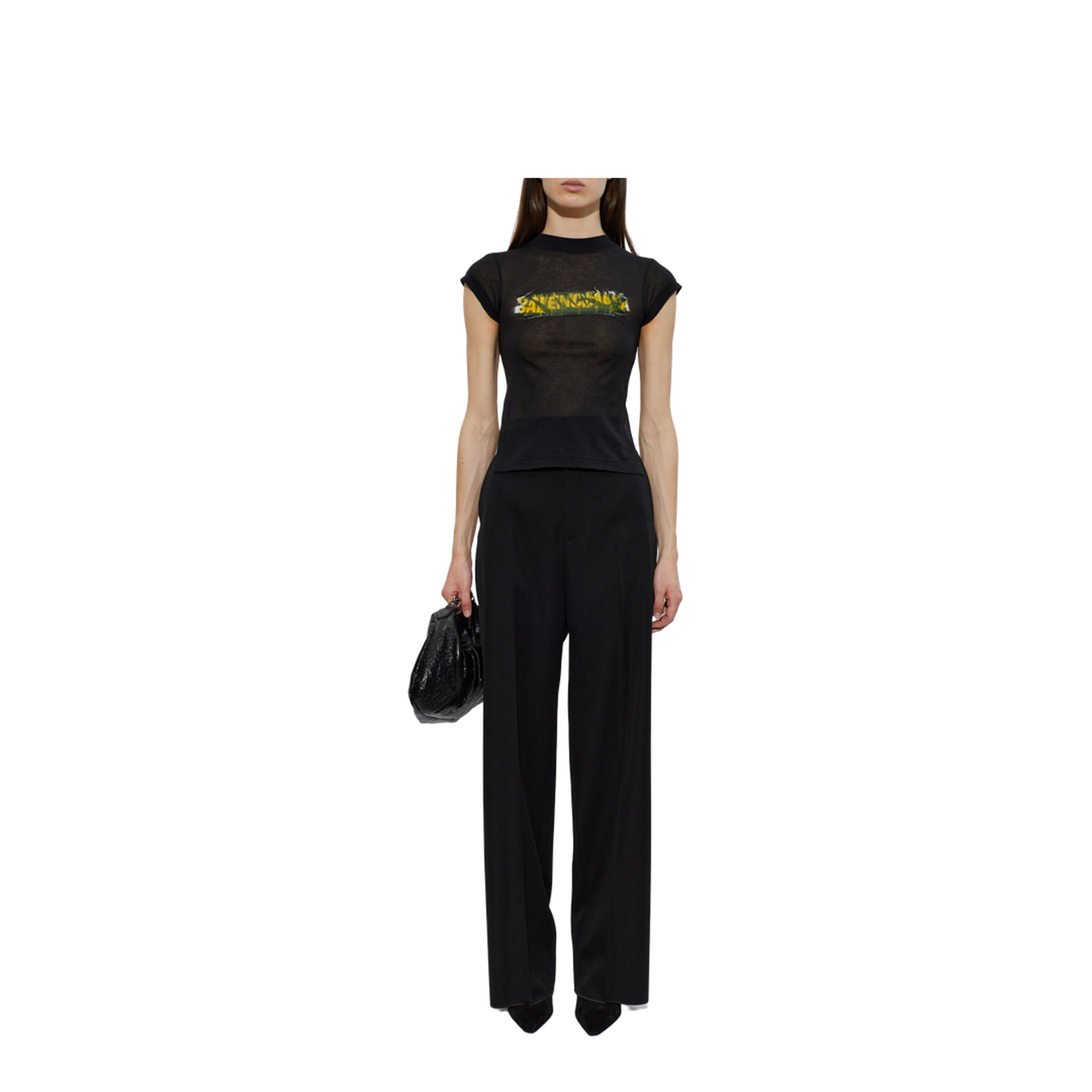 Asymmetrical Cut T-Shirt - Image 5