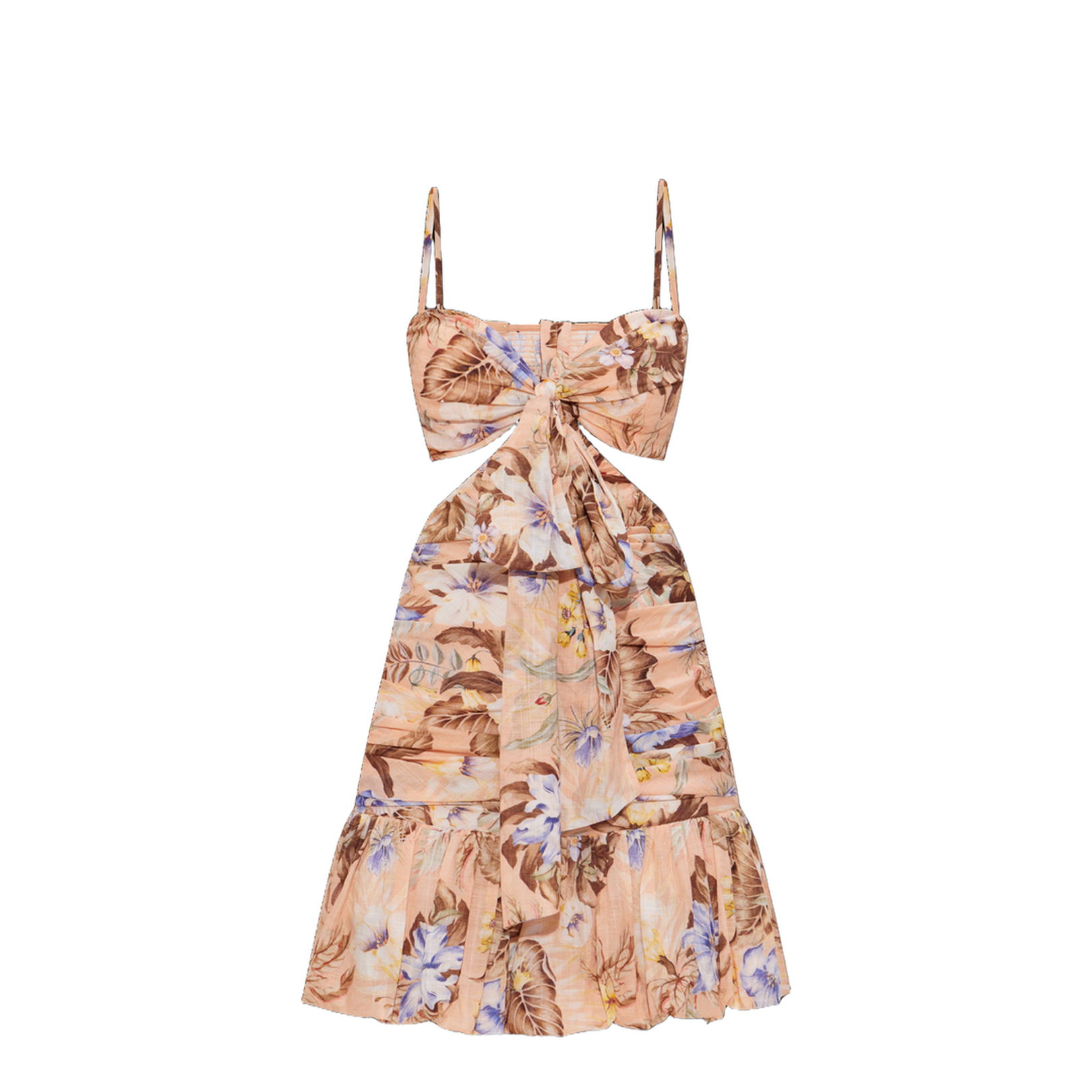 Floral Motif Dress - Image 1