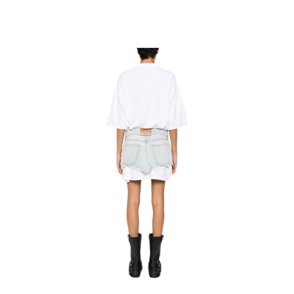 Pre-Styled Denim Polo Dress - Image 3