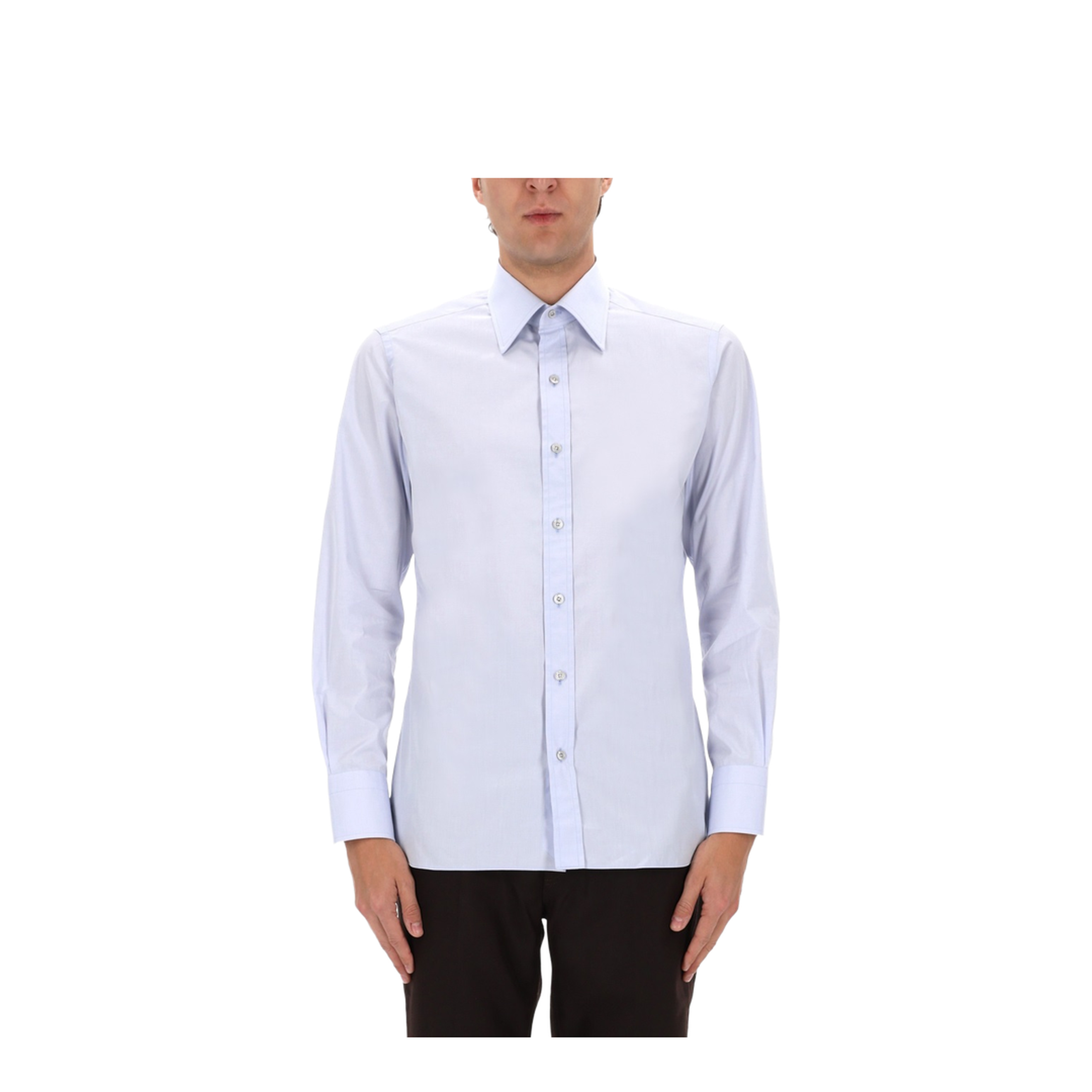 Shirt with Classic Collar - Image 4