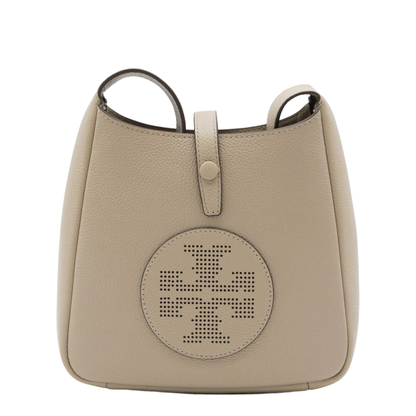 Miller Swing Medium Pebbled Leather Crossbody Bag - Soft Cement - Image 1
