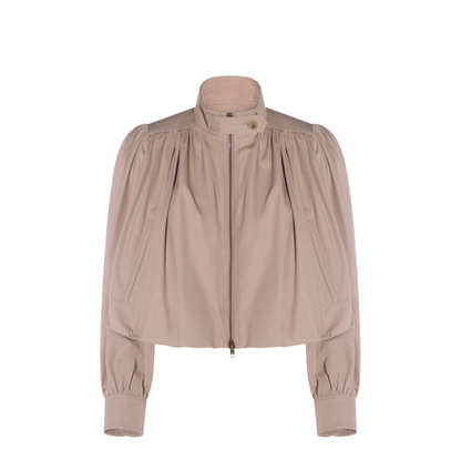 Curled Boule Cotton Jacket - Image 1