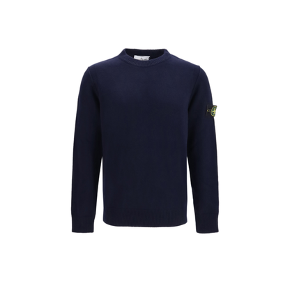 Sweater Crewneck With Logo Patch - Image 1