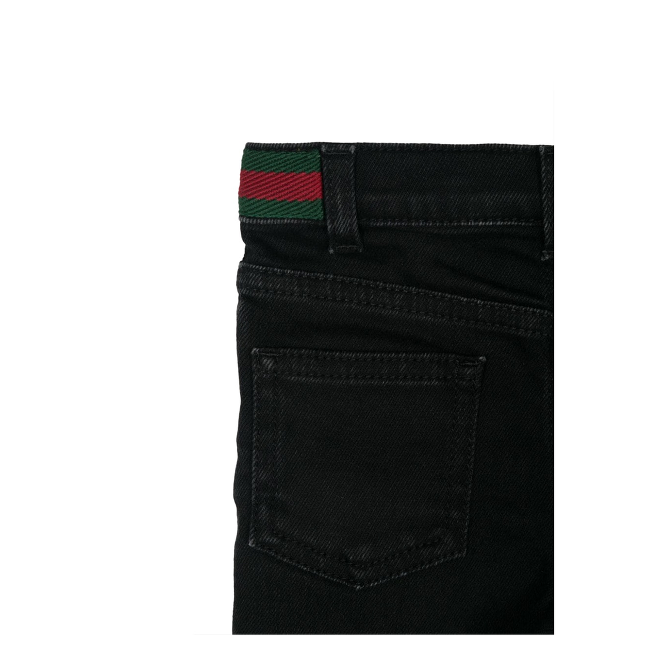 Black Denim Pants - Image 3