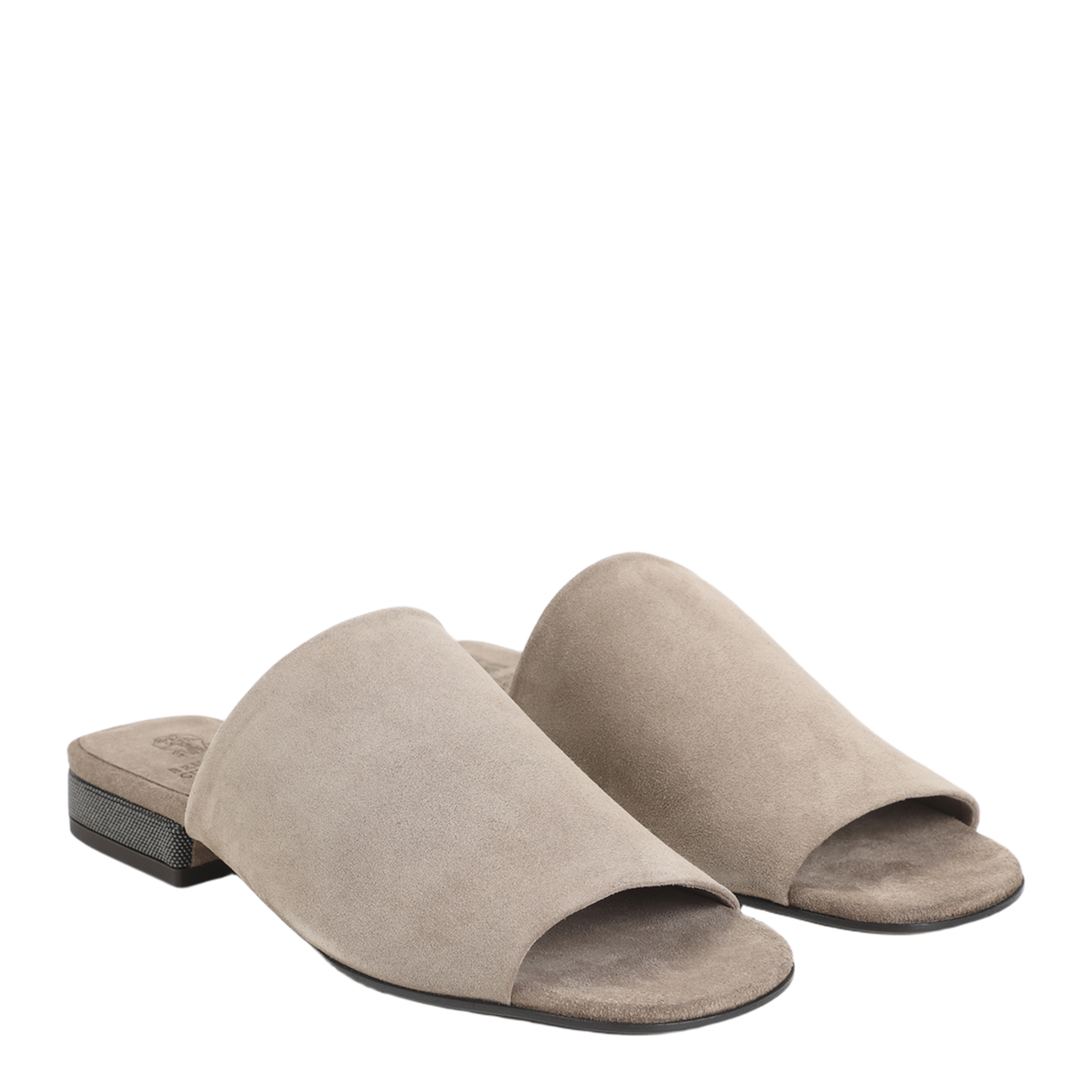 Suede Flat Sandals - Image 5