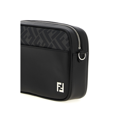 FF Leather Camera Bags - Black - Image 3