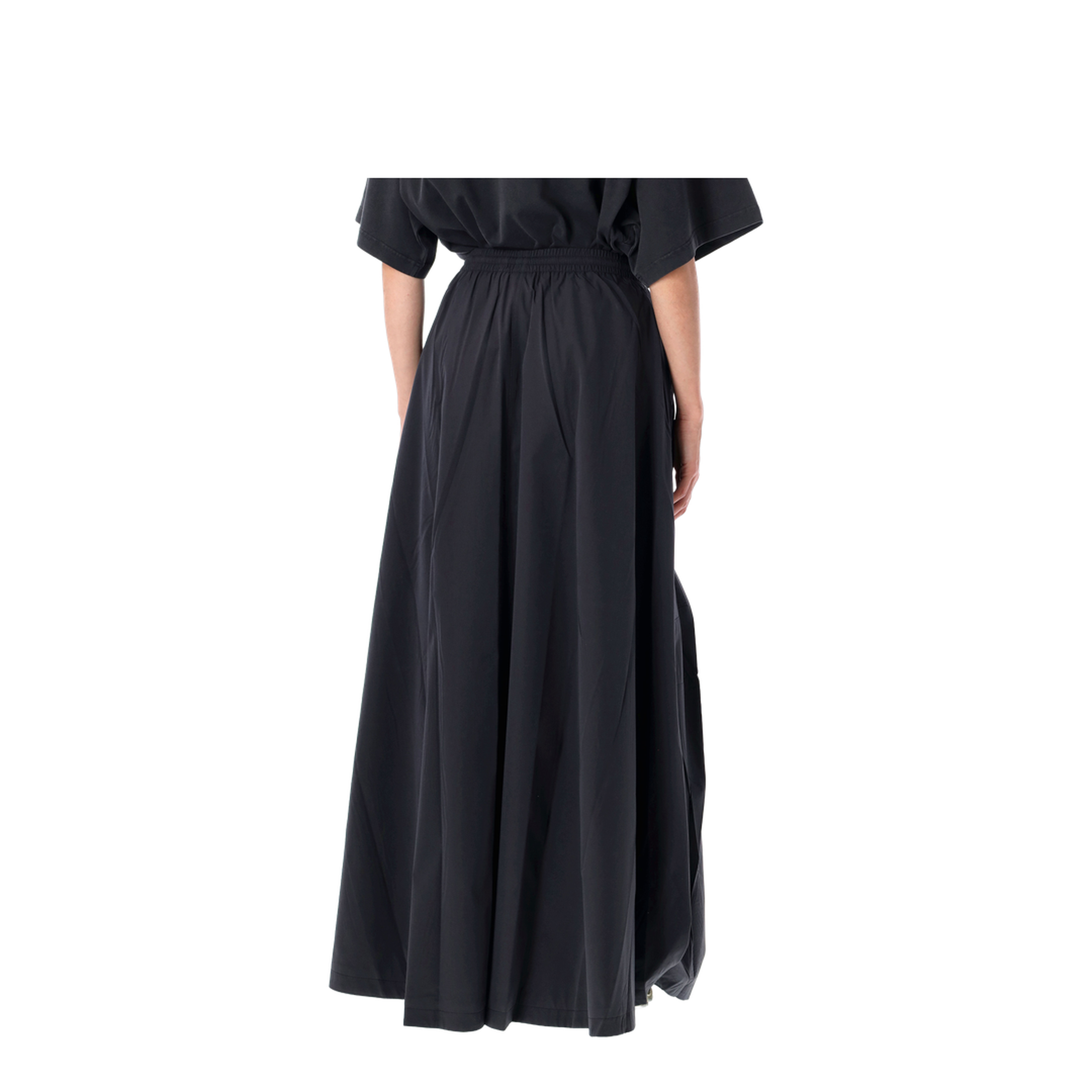 Tracksuit Skirt Long Skirt Black - Image 2