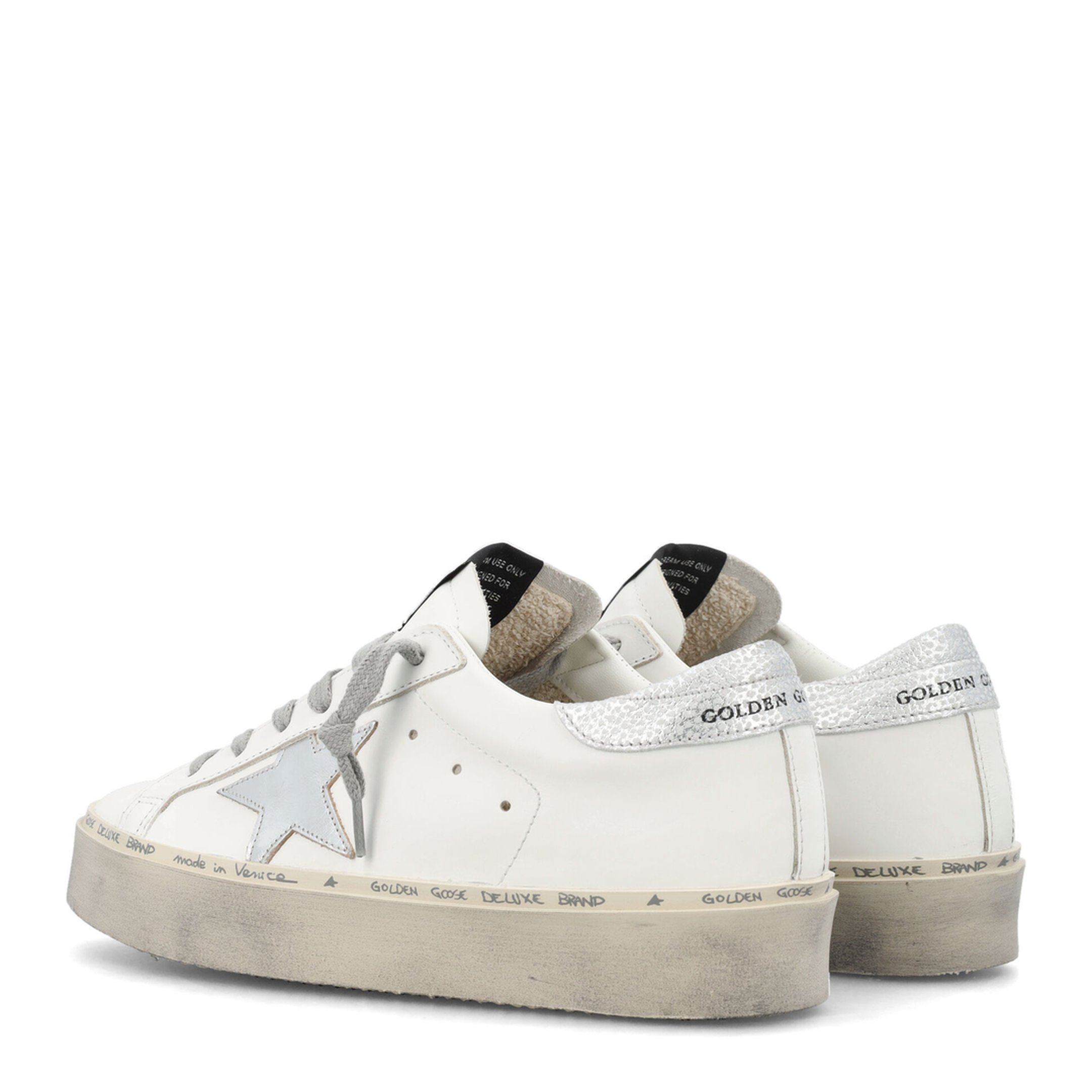 Hi Star Sneakers with Silver Heel Tab - Image 8