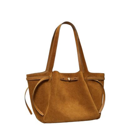 Romy Suede Tote - Caramel - Image 3