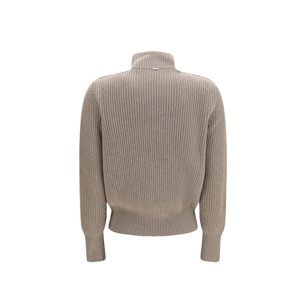 Ribbed Pure Wool Cardigan - Image 2