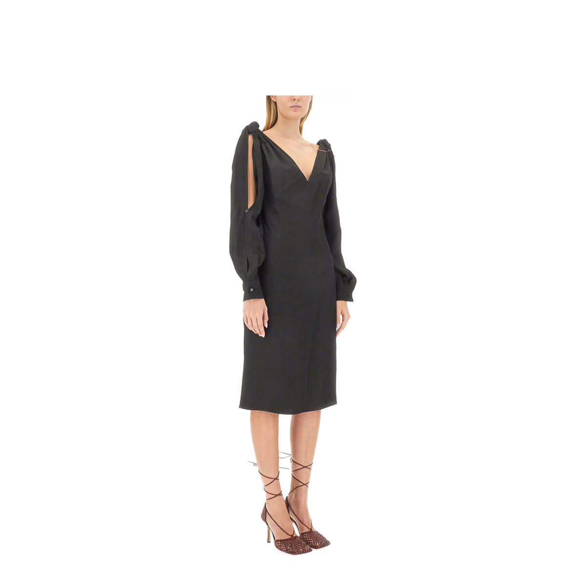 Viscose Midi Dress - Image 2