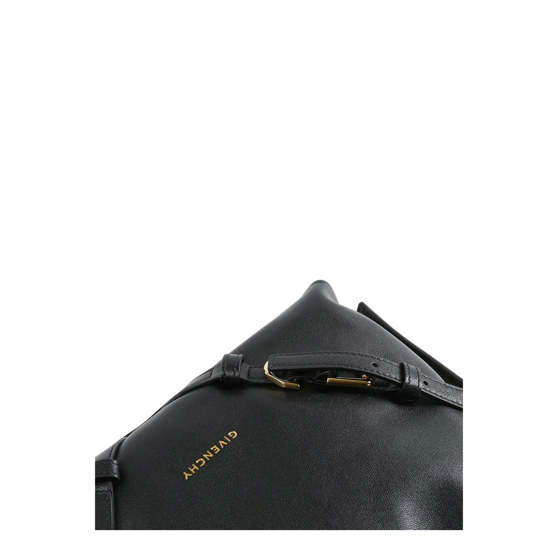 Small Voyou Bucket Bag in Shiny Leather - Image 8