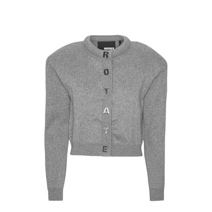 Cardigan With Letters - Image 1