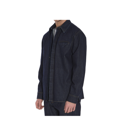 Indigo Denim Shirt - Image 2