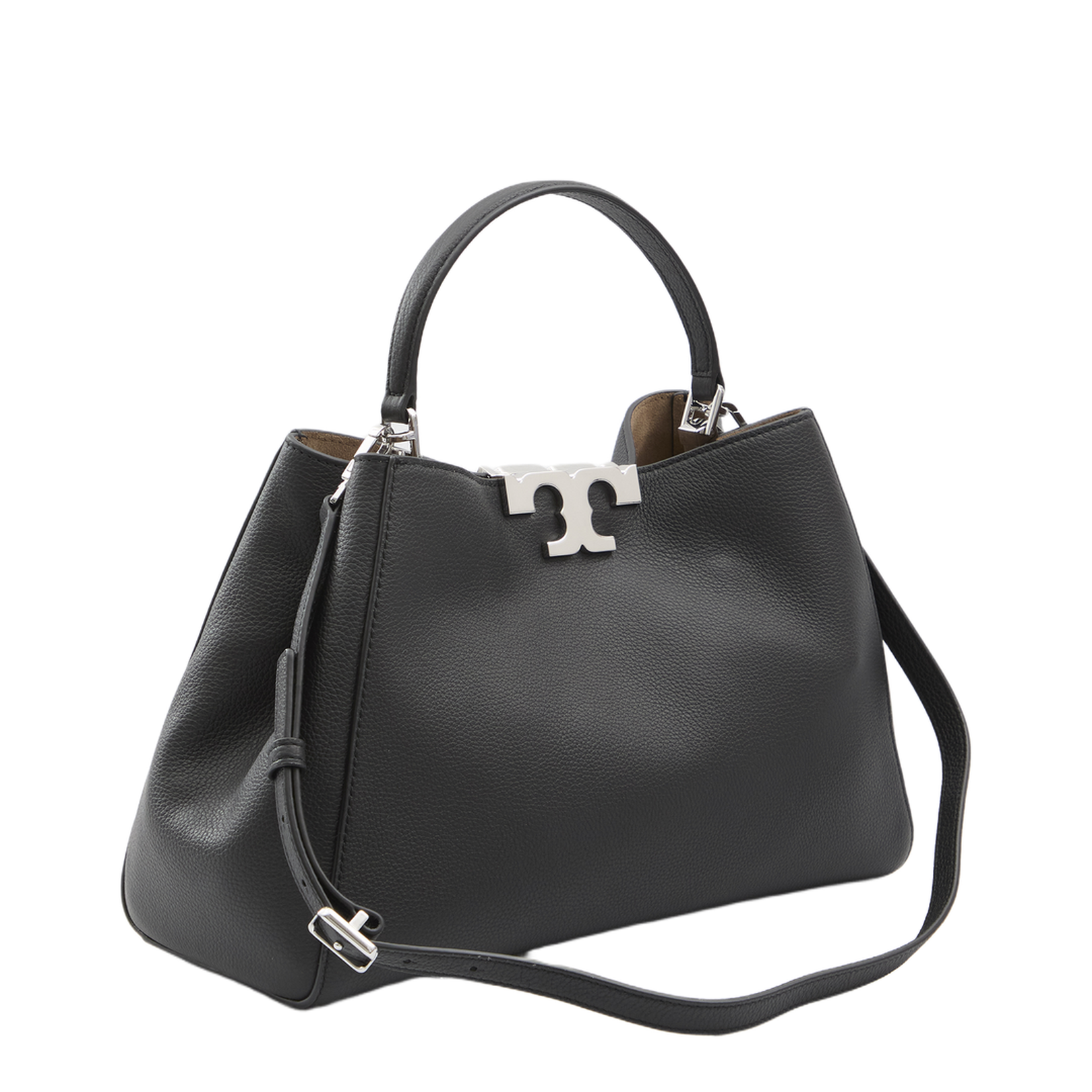 Eleanor Soft Satchel Black - Image 2