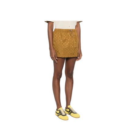 Miniskirt with GG Texture - Image 5
