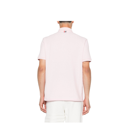 Pink Cotton Polo Shirt - Image 2