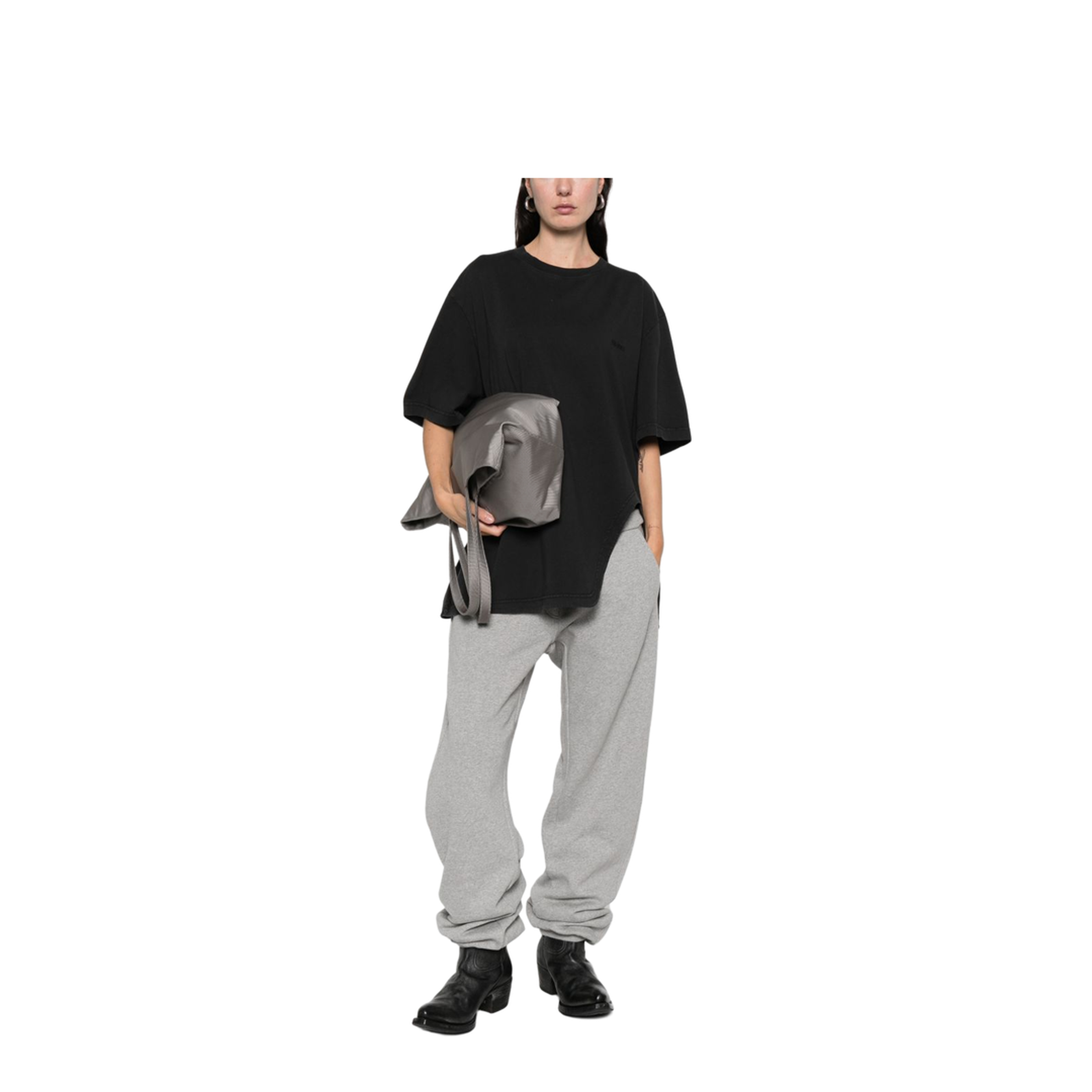 Asymmetric Cotton T-Shirt - Image 5