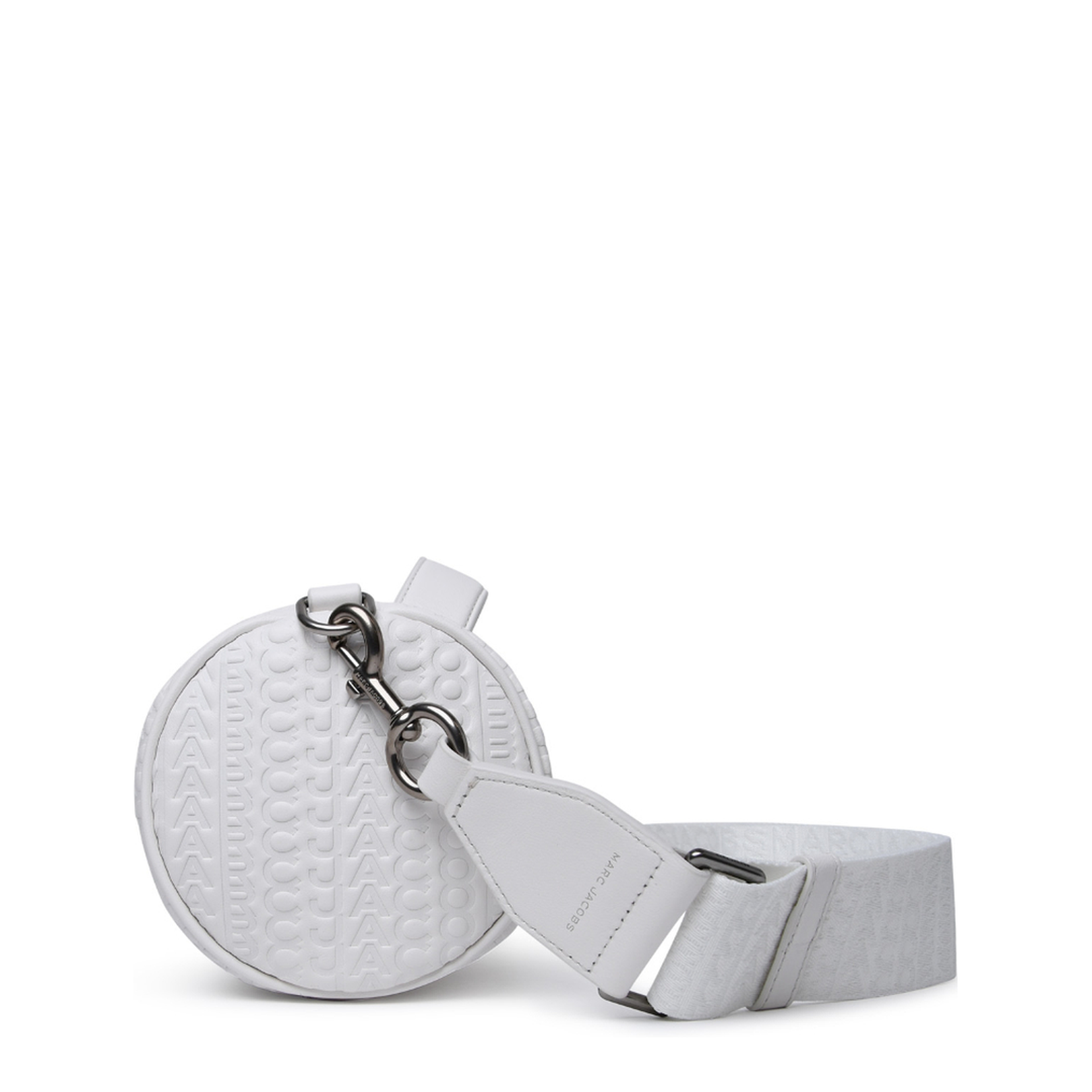 Duffle White Leather Bag - Image 2