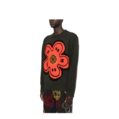 Sweater with Boke Flower - Image 4