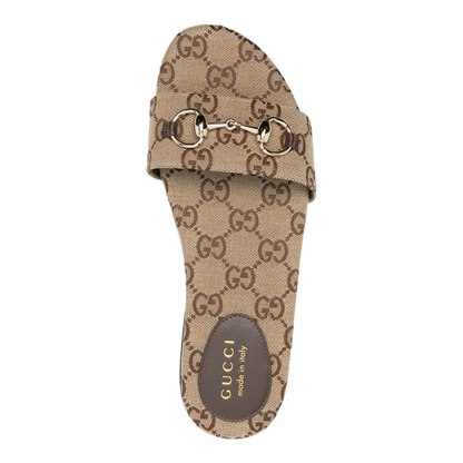 Slide Sandal with Horsebit - Image 4