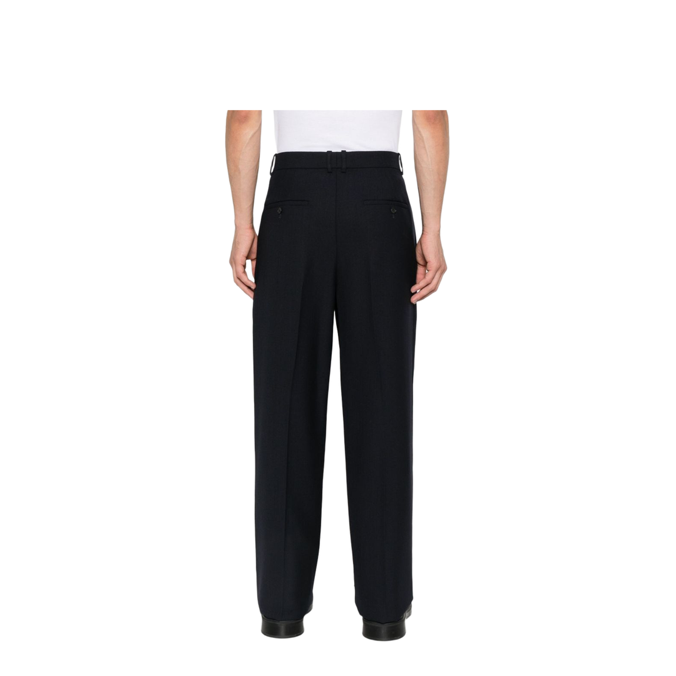 Chiné Wool Trousers - Image 2
