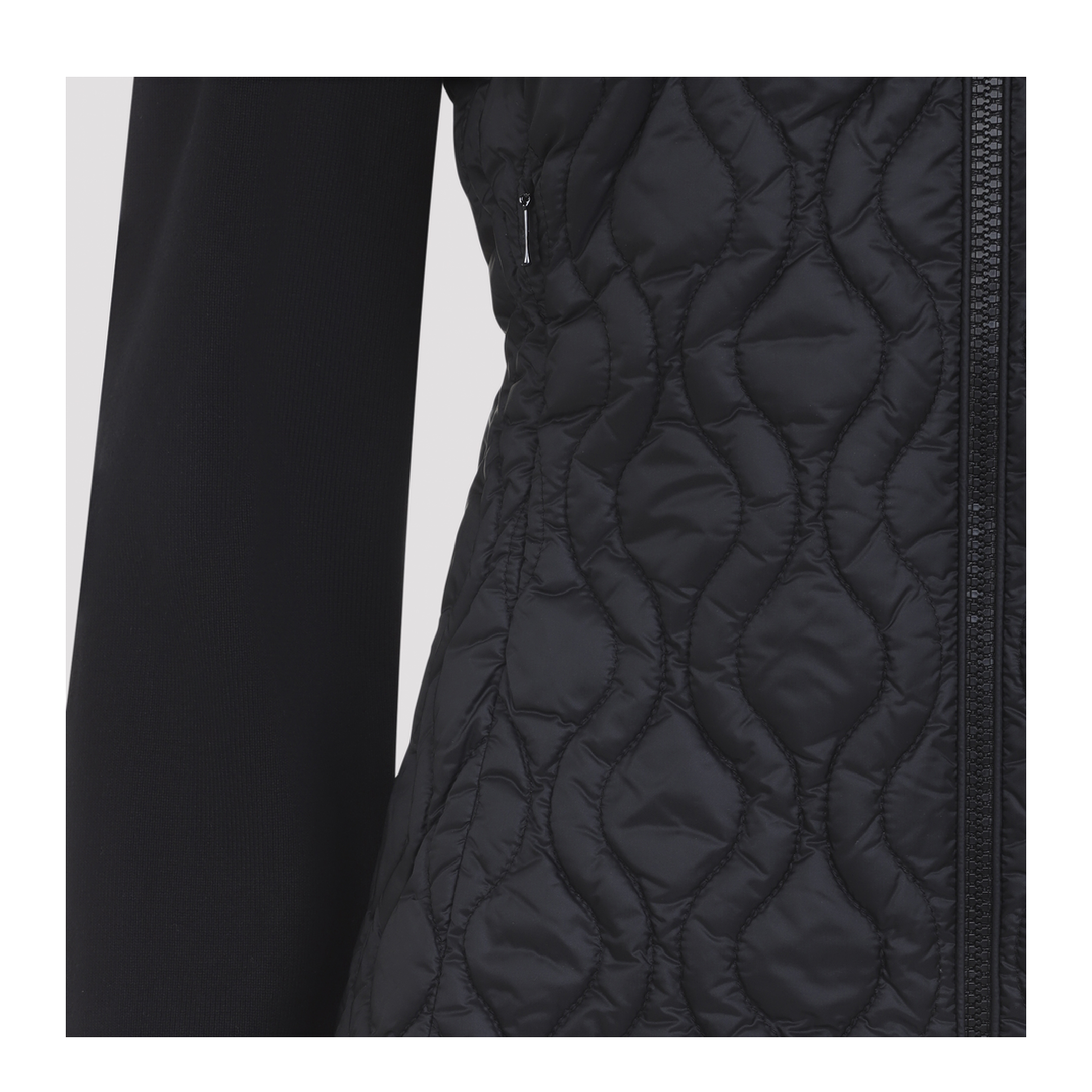 Quilted Zip-Up Cardigan - Image 5