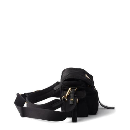Explore Medium Re-Nylon Shoulder Bag with Flap - Image 4