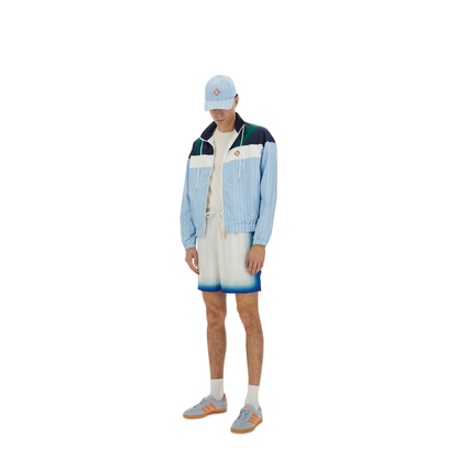 Pinstripe Laurel Track Jacket - Image 2