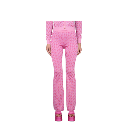23 SS Jacquard Pants with Greek Print - Image 1