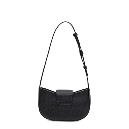 Minibag Double Gancino Small Leather Goods Black - Image 3